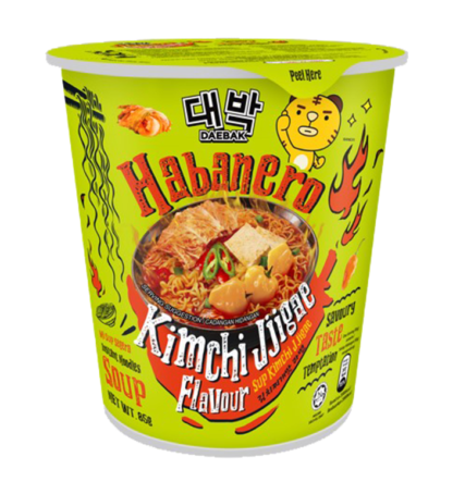 Daebak Habanero Kimchi Jigae Nudelkopp