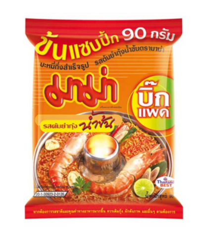 Mama Creamy Tom Yum Räksmak 90g / Mama Creamy Tom Yum Shrimp Flavor 90g