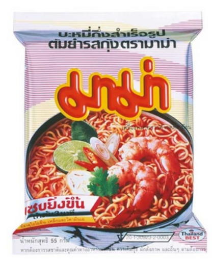 Mama Tom Yum Räksmak 55g / Mama Tom Yum Shrimp flavor 55g