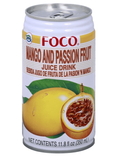 Mango & Passionsfrukt Nektar Foco, 350ml