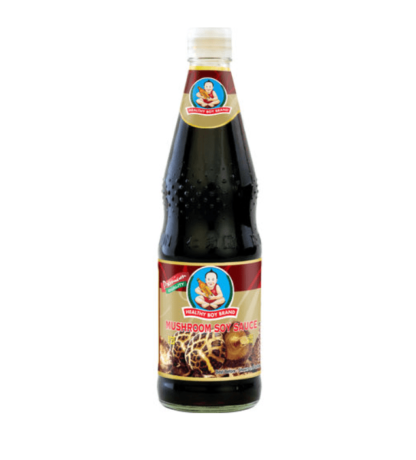 Sojasås med Svampsmak Healthy Boy 700ml / Soy sauce with mushroom flavor healthy boy 700ml