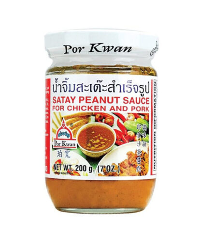 Satay Jordnötssås Por Kwan 200g / Satay Peanut Sauce Por Kwan 200g