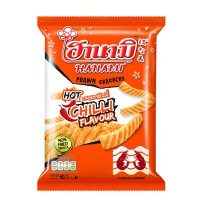 Prawn Crackers Hanami Hot Chilli 52g