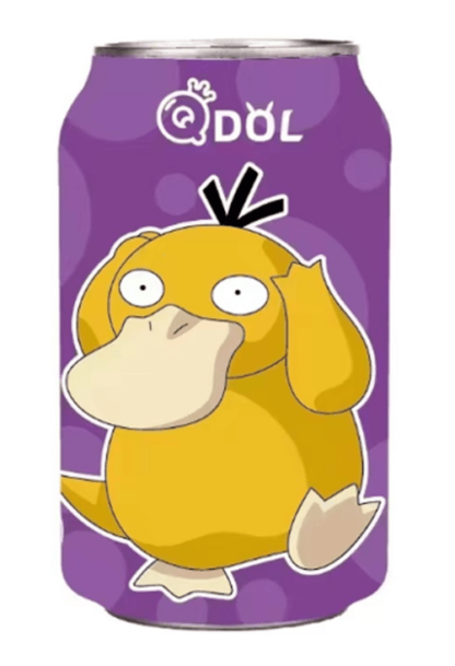 QDOL Pokemon Druvsmak Läsk / QDOL Pokemon Grape Flavor Soft Drink