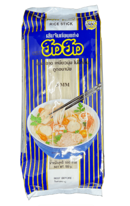 Risnudlar 5mm How How / Rice noodles 5mm How How