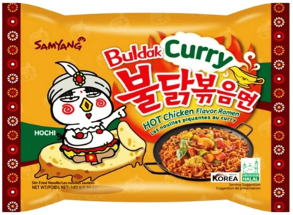 Samyang Hot Chicken Ramen Curry 140g