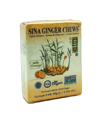 Ingefära Godis med Apelsinsmak Sina / Ginger Candy with Orange Flavor Sina