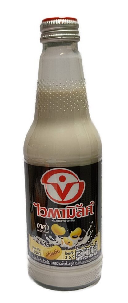 Sojamjölk Med Svart Sesam 300ml / Soy milk with black sesame 300ml