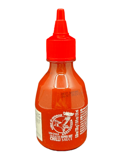 Sriracha Chilisås Super Hot Uni-Eagle 210ml / Sriracha Chili Sauce Super Hot Uni-Eagle 210ml