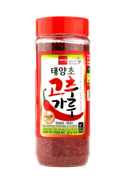 Gochugaru Röd Pepparpulver Wang 227g / Gochugaru Red Pepper Powder Wang 227g