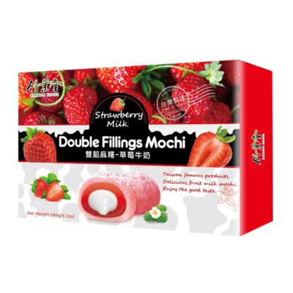 Mochi Strawberry Double Filling 180g