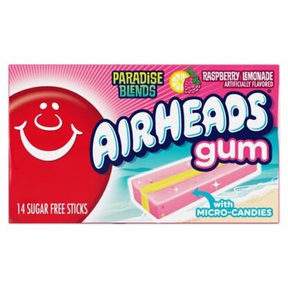 Airheads Gum Raspberry Lemonade