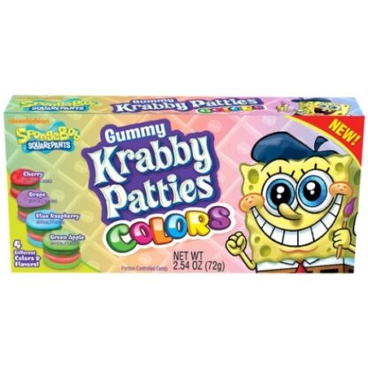 Krabby Patties Colors Theatre Box 72g