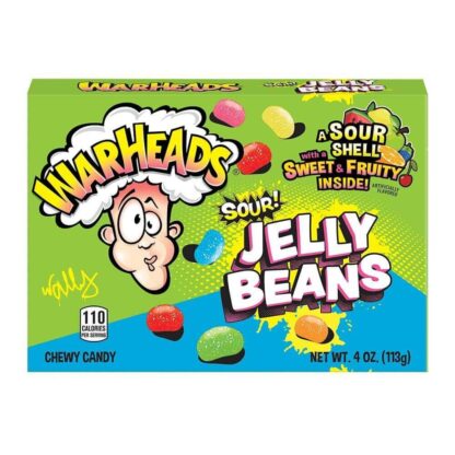 Warheads Sour Jelly Beans Theatre 113g