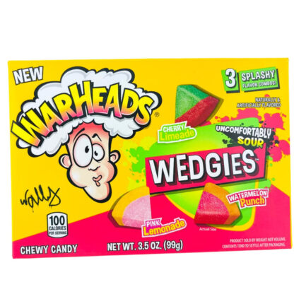 Warheads Wedgies Theatrebox 99g